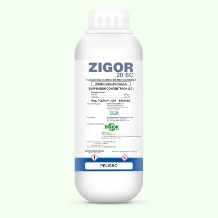 Etiqueta de producto ZIGOR 20 SC
